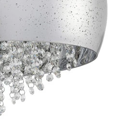 Lucande Elinara Kristall-Deckenlampe, 40 Cm Chrom 17 Lucande Elinara Kristall-Deckenlampe, 40 Cm Chrom -Eleganter Beleuchtungsladen 9923001 6