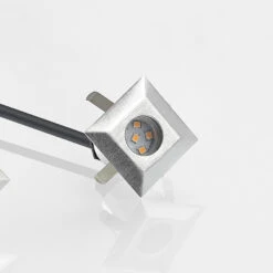 Lindby Gracelle LED-Bodeneinbaulampe, 3 St. Eckig -Eleganter Beleuchtungsladen 9934049 4