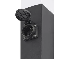 Prios Riksa Sockelleuchte, 2 Steckdosen, Schwarz -Eleganter Beleuchtungsladen 9934115 7