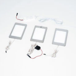 Prios Jelana LED-Unterbauleuchte Edelstahl 3 Stück -Eleganter Beleuchtungsladen 9934126 7