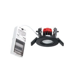 Arcchio Cyrian LED-Einbauleuchte, IP65, Schwarz -Eleganter Beleuchtungsladen 9934186 4