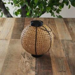 Lindby Lemark LED-Solarlaterne, Kugel, Tragbar -Eleganter Beleuchtungsladen 9945519 1