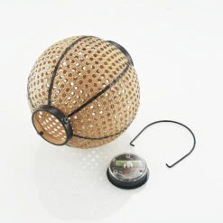 Lindby Lemark LED-Solarlaterne, Kugel, Tragbar -Eleganter Beleuchtungsladen 9945519 10