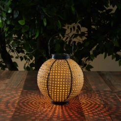 Lindby Lemark LED-Solarlaterne, Kugel, Tragbar -Eleganter Beleuchtungsladen 9945519 3