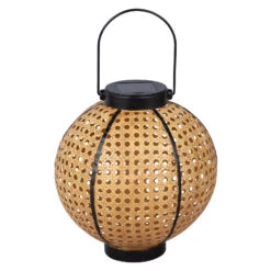 Lindby Lemark LED-Solarlaterne, Kugel, Tragbar -Eleganter Beleuchtungsladen 9945519 9