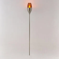 Lindby Jari LED-Solarleuchte, Edelstahl, Rauchgrau -Eleganter Beleuchtungsladen 9945531 5