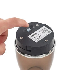 Lindby Jari LED-Solarleuchte, Edelstahl, Rauchgrau -Eleganter Beleuchtungsladen 9945531 7