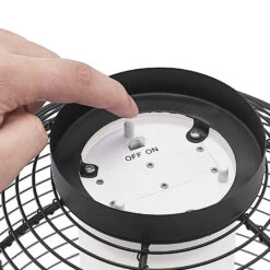 Lindby Mairuna LED-Solar-Laterne, Schwarz, 22,7 Cm -Eleganter Beleuchtungsladen 9945543 8