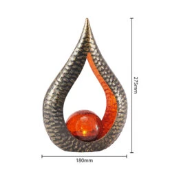 Lindby Yonca LED-Solar-Dekoleuchte 27,59 Cm Kupfer -Eleganter Beleuchtungsladen 9945555 4