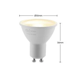 ELC LED-Reflektor GU10 5W 10er-Pack 2.700K 120° -Eleganter Beleuchtungsladen 9950880 6