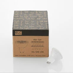 ELC LED-Reflektor GU10 5W 10er-Pack 4.000K 36° -Eleganter Beleuchtungsladen 9950889 7