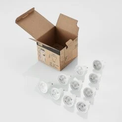 ELC LED-Reflektor GU10 5W 10er-Pack 4.000K 36° -Eleganter Beleuchtungsladen 9950889 8