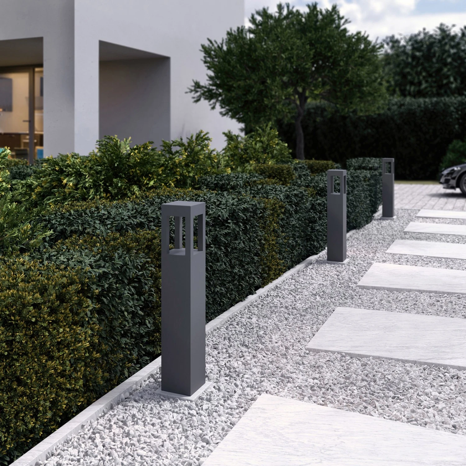 Arcchio Kirito LED-Pollerleuchte, Höhe 90 Cm 4 Arcchio Kirito LED-Pollerleuchte, Höhe 90 Cm – Bild 3