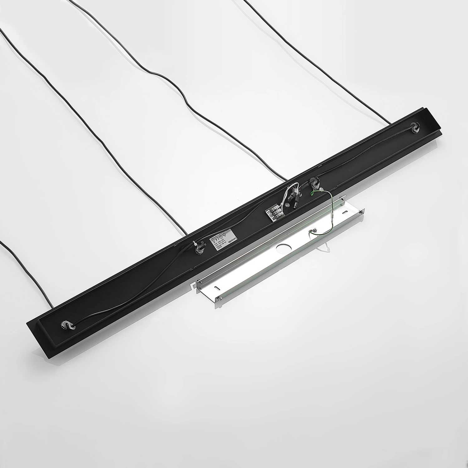 Lucande Naoh Hängeleuchte 4-fl., Schwarz/kupfer 11 Lucande Naoh Hängeleuchte 4-fl., Schwarz/kupfer – Bild 9