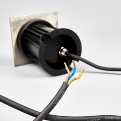 Eckige Edelstahl-Bodeneinbaulampe Insa, IP67 -Eleganter Beleuchtungsladen 9977025 7