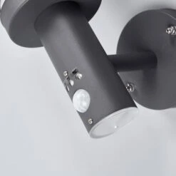 Außenwandleuchte Djori, Dunkelgrau Mit Sensor -Eleganter Beleuchtungsladen 9977029 5