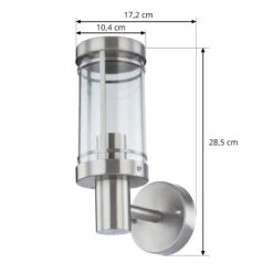 Außenwandleuchte Djori Aus Edelstahl -Eleganter Beleuchtungsladen 9977032 4