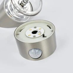 Solar-LED-Wandlampe Kalypso, Schräg U. Sensor -Eleganter Beleuchtungsladen 9988128 5