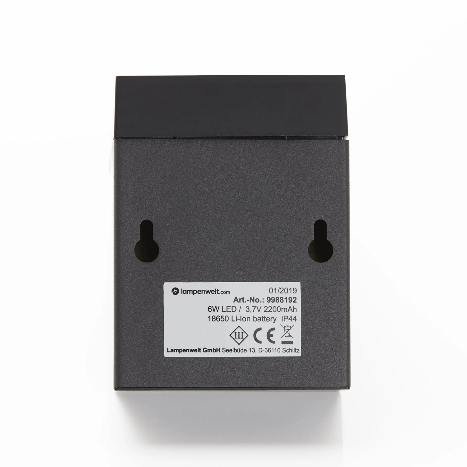 LED-Solar-Außenwandlampe Chioma Mit Sensor 9 LED-Solar-Außenwandlampe Chioma Mit Sensor – Bild 7